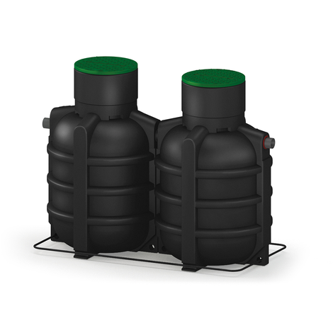 Fosa séptica con filtro. 2 boca2 hombre Ø60 Fosa séptica con filtro. 2 boca2 hombre Ø60