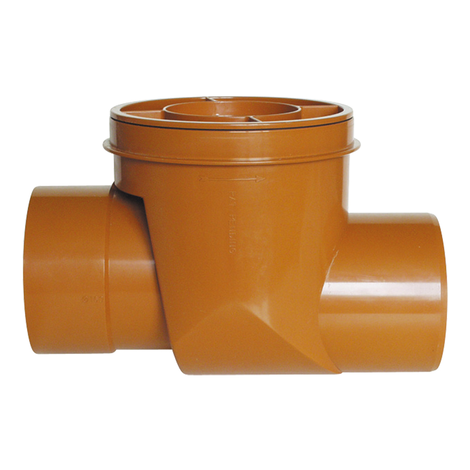 Válvula antirretorno. Extensible. Color teja. Clase 0.