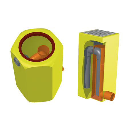 Arqueta de Expulsión monobloque de PEI, con tapa de PVC Arqueta de Expulsión monobloque de PEI, con tapa de PVC