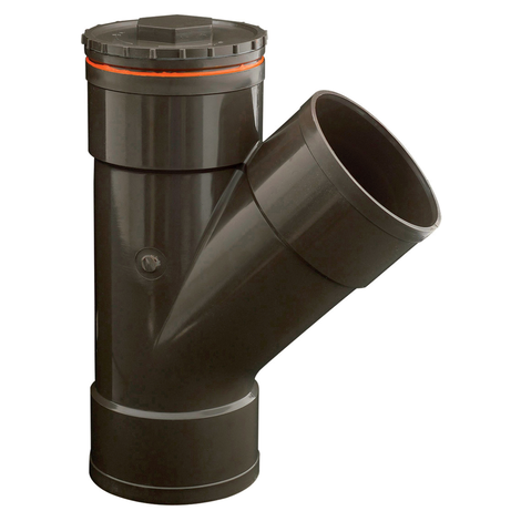 Derivación te con registro 45° H-H-H HTA-E Derivación te con registro 45° H-H-H HTA-E