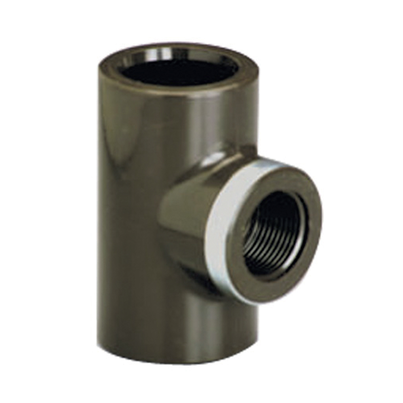 Te reduzida rosca fêmea reforçada com anel metálico