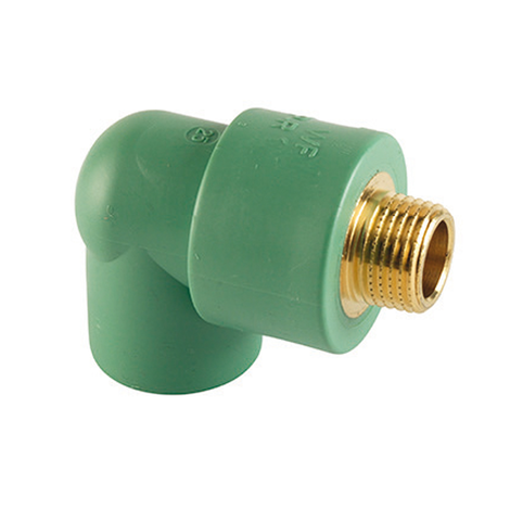 Codo 90° rosca macho