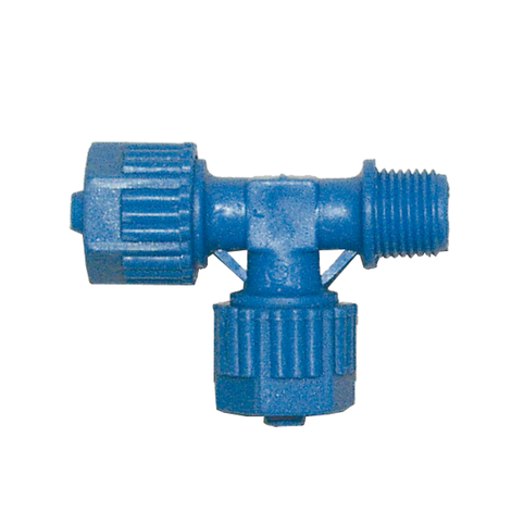 Te r/macho asimétrica mando hidráulico