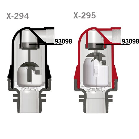 Junta cierre flotador ventosa doble/triple efecto Junta cierre flotador ventosa doble/triple efecto