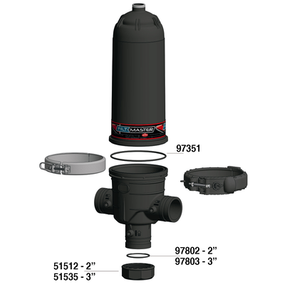 Vedação blindagem filtro