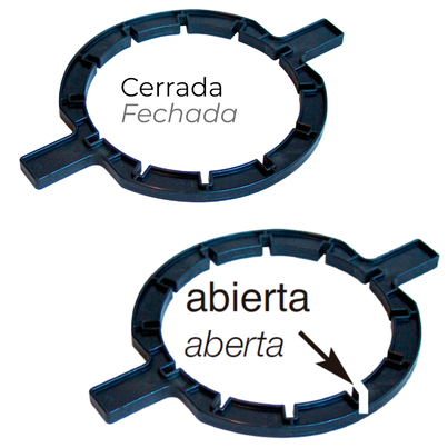 Chave de aperto para enxerto Clip 90°.