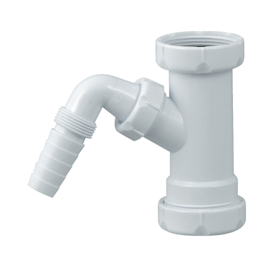 Raiser with loose nut-sanit. appl. inlet