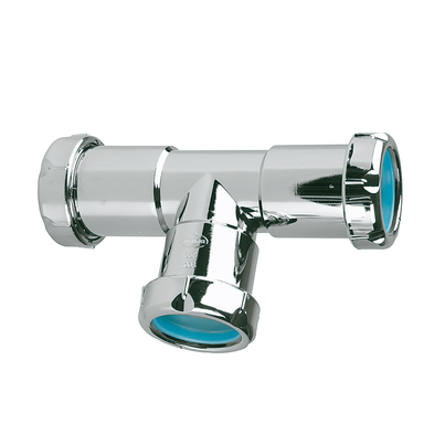 Tee for smooth pipes