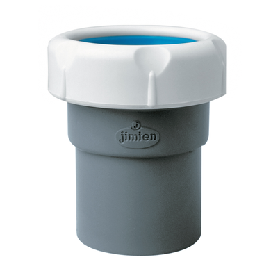 Solvent socket male union