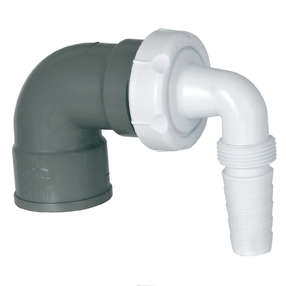 Apliance intake elbow solvent socket