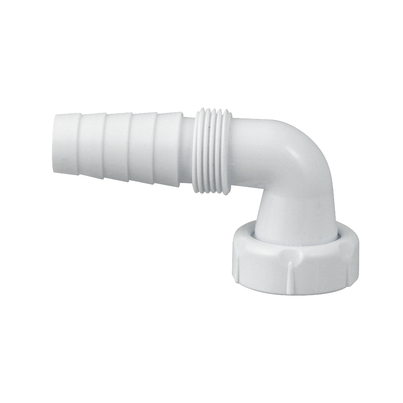 Apliance intake elbow with nut