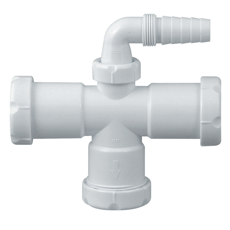 Te tubos lisos con toma electrodoméstico Te tubos lisos con toma electrodoméstico