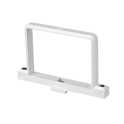 Rectangular downpipe flange