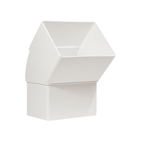 Codo 45° M/H bajante rectangular Codo 45° M/H bajante rectangular