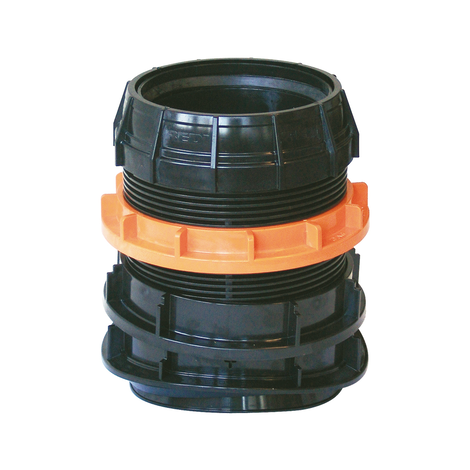 Easy Clip Plus Ø160 con rótula para tubo de pared llena o expandida O Easy Clip Plus Ø160 con rótula para tubo de pared llena o expandida O