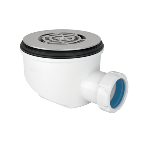 Reduced height shower tray waste outlet 50 mm Reduced height shower tray waste outlet 50 mm