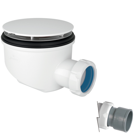 Válvula sifónica para plato ducha altura reducida Ø115. Sifón 50 mm Válvula sifónica para plato ducha altura reducida Ø115. Sifón 50 mm