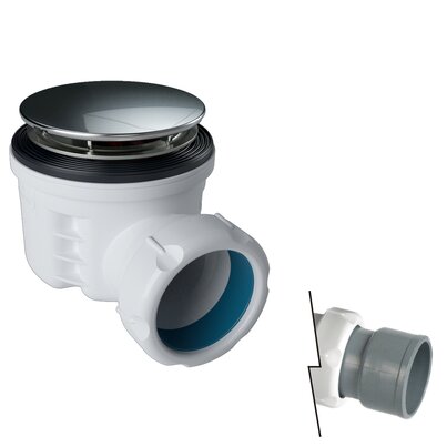 Válvula plato de ducha altura reducida Ø70