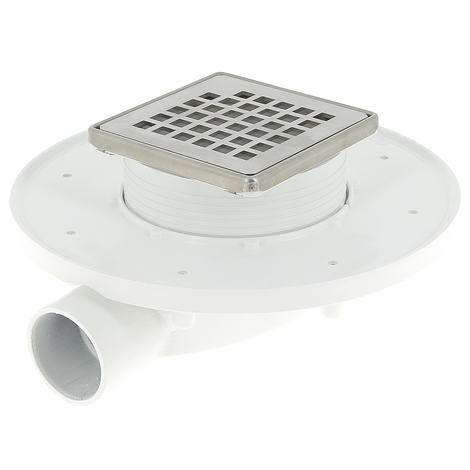 MAGNETECH Sumidero compacto para plato de ducha obra. Rejilla 100 mm. MAGNETECH Sumidero compacto para plato de ducha obra. Rejilla 100 mm.