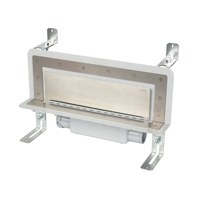 Sumidero vertical de pared. Sifón 30 mm. Salida lateral encolar 40H/50M.