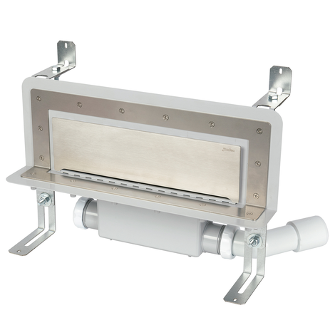 Sumidero vertical de pared. Sifón 50 mm. Salida lateral orientable 40/50M