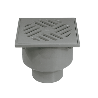 Trapped floor gully vertical outlet