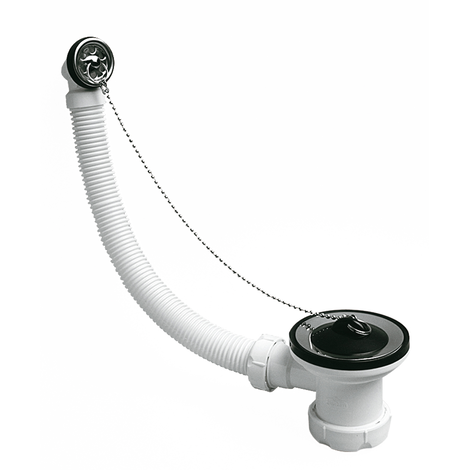 Basket waste outlet flex.overflow