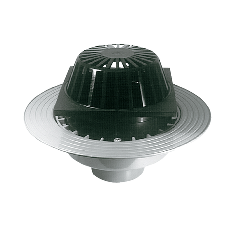 Caldereta “pluviales”, NO sifónica, extensible, salida vertical macho encolar, rejilla alta en PP Caldereta “pluviales”, NO sifónica, extensible, salida vertical macho encolar, rejilla alta en PP