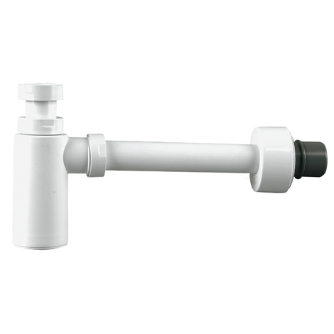 Sifón botella con alargadera Sifón botella con alargadera