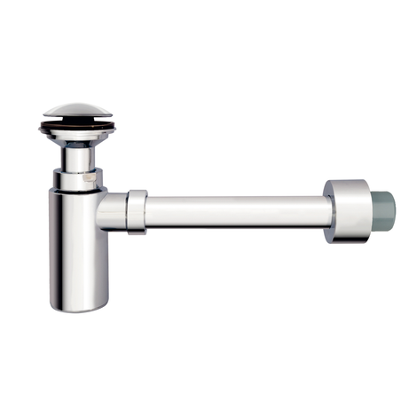 Sifón botella con válvula click-clac