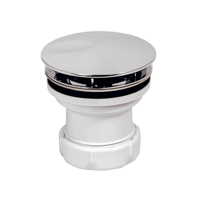 Waste outlet with cover