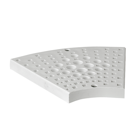 Rejilla curva para canaleta peatonal ancho 130 Rejilla curva para canaleta peatonal ancho 130