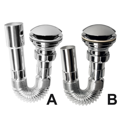 Válvula click-clack com Tubo flexível