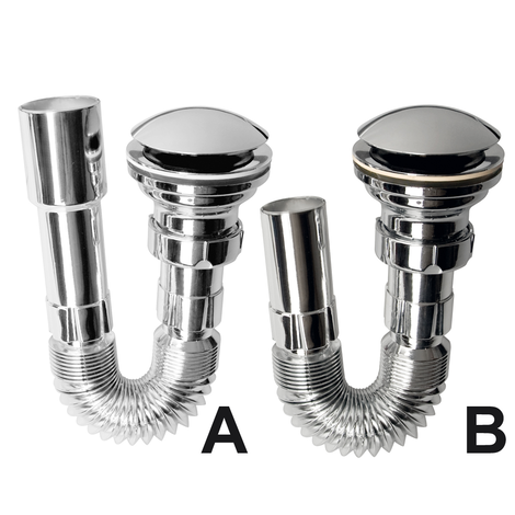 Válvula click-clack con manguito flexible Válvula click-clack con manguito flexible