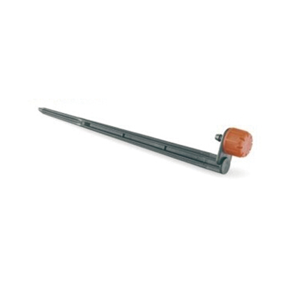 Adjustable stake dripper