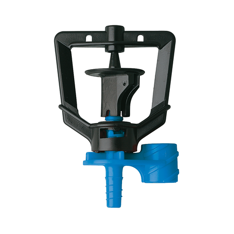 Mini sprinkler with flow regulation