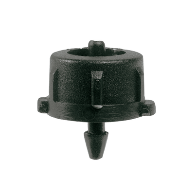 Removable turbulent dripper