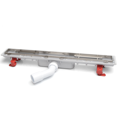 Linnum channel reduced height swivelling outlet. Without grid and hidden frame