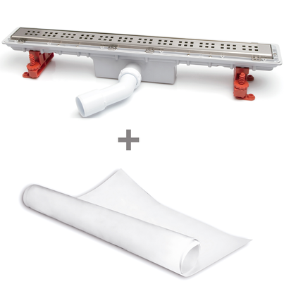 Linnum channel swivelling outlet. Hidden frame and waterproofed fabric