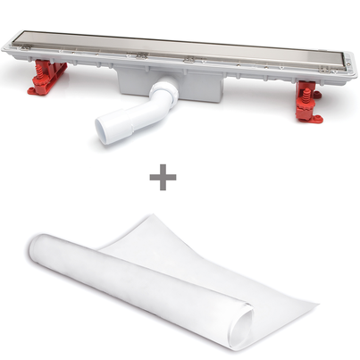 Linnum channel swivelling outlet. Hidden frame and waterproofed fabric