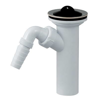 Waste outlet with wash machine connect.