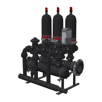 Baterias de filtros automáticos 2 X 2“ -ANILHAS