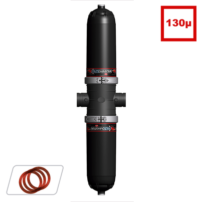 Automatic 130 microns double body filter -DISCS