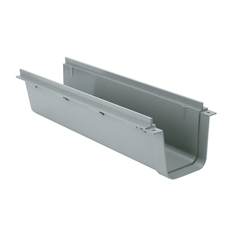 Canaleta sin rejilla, ancho 130 Canaleta sin rejilla, ancho 130