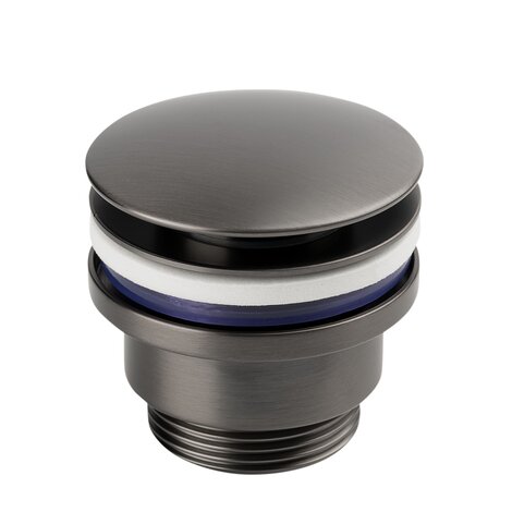 Válvula para lavabo/bidé con sistema de apertura/cierre click clack