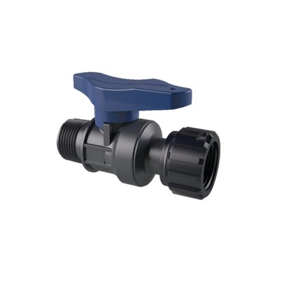 Válvula esfera para contador - HCR. Conexión rosca macho