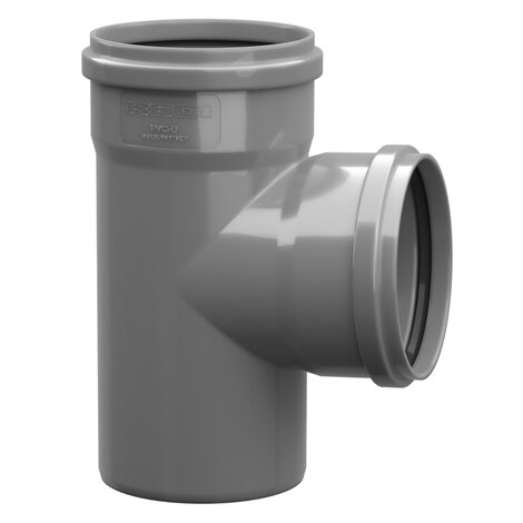 Derivación macho/hembra 87°30’, con junta labiada