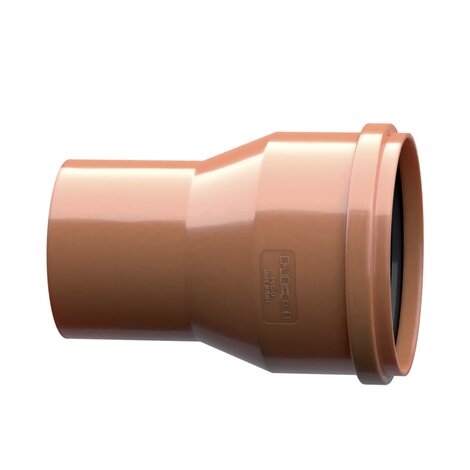 Enlace mixto gres-PVC