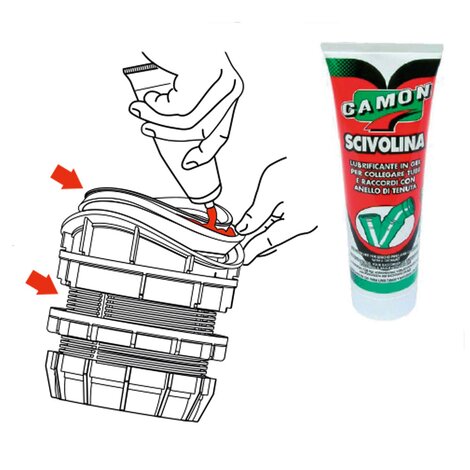 Easy Clip City OD Ø200 (para tubos de plástico de pared compacta de PVC/PP/PE)