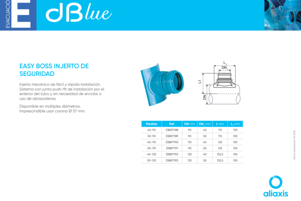 Ficha Técnica dBlue - Easy Boss